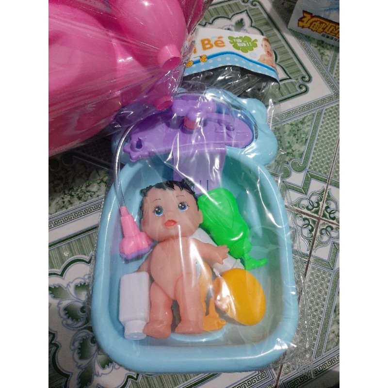 Trò chơi thau tắm bé