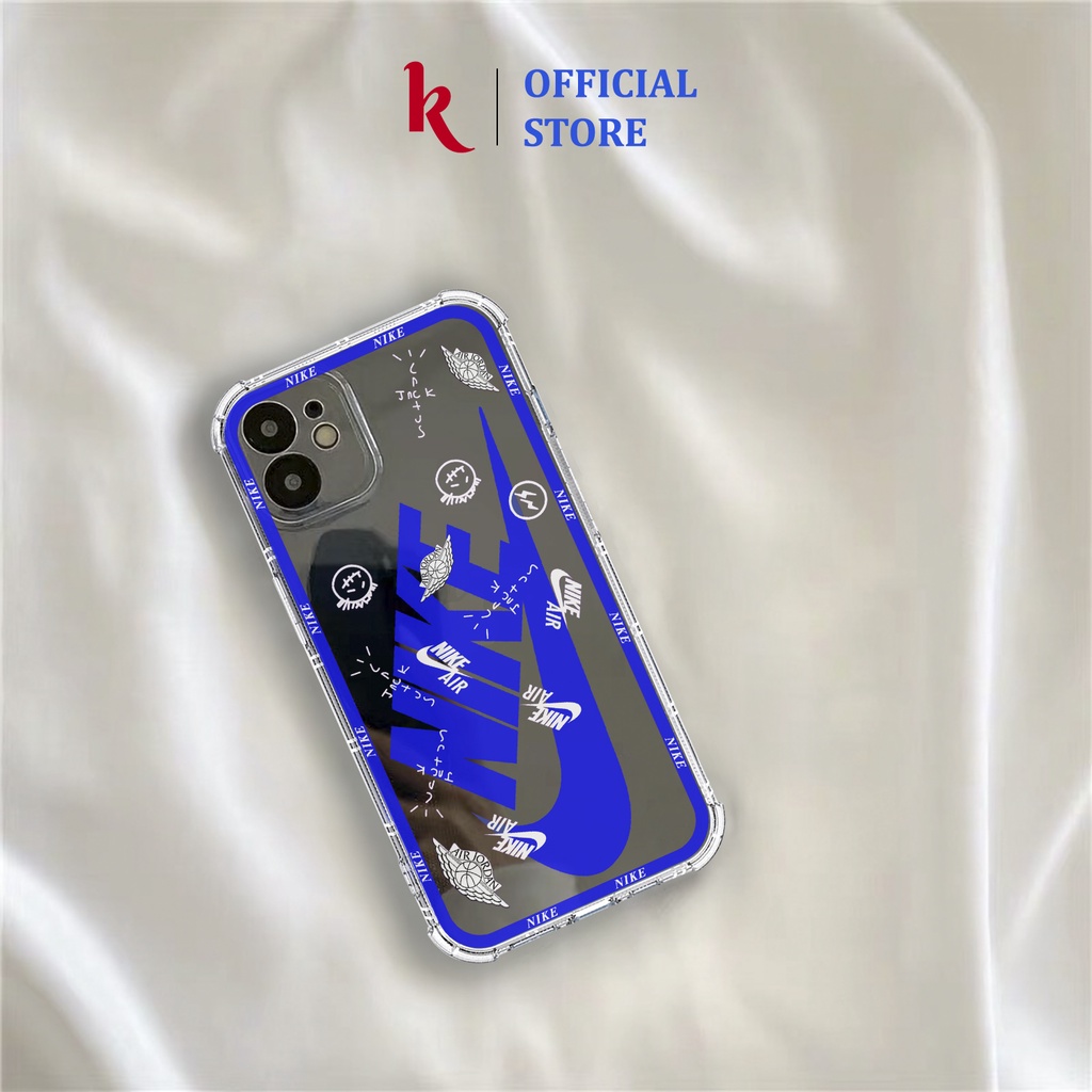 Ốp lưng iphone n.i.k.e trong viền vuông chống sốc case 14plus 14 pro max 13 12 promax 11 mini 6 6s 7 8 plus x xr xs Se