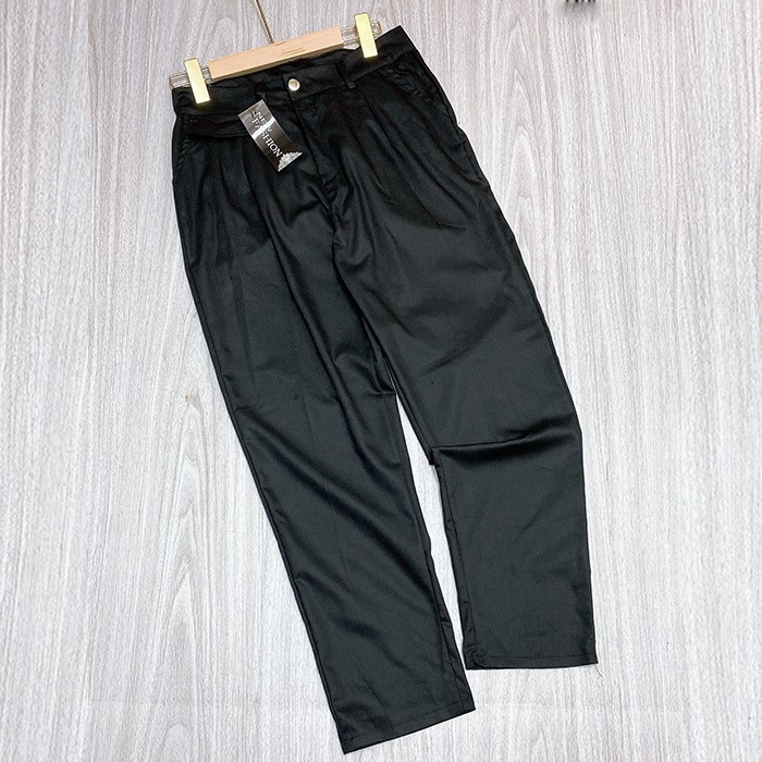 Quần baggy nữ kaki kéo khoá siêu xinh