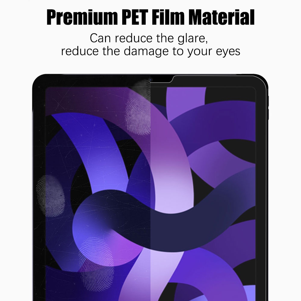 Bộ 2 Miếng Dán Bảo Vệ Màn Hình Bằng Giấy Cho Ipad Air 5 2022 4 Mini 6 3 2 Ipad Pro 11 12.9 9 8 7 2021 10.5 10.2 2020 9.7