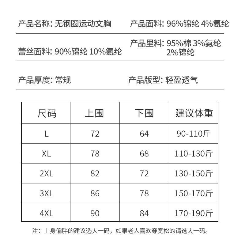 Áo Lót Thể Thao Không Gọng Size Lớn Dành Cho Nữ