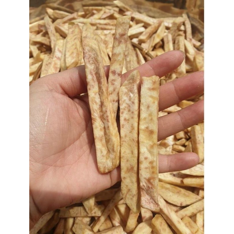 Khoai Môn Sấy Giòn Dạng Cọng Hàng Xuất Khẩu Lon 300Gr [FREE SHIP] TỪ ĐƠN 50K, [Loại Đặc Biệt] Hàng Ngon Nhà Làm