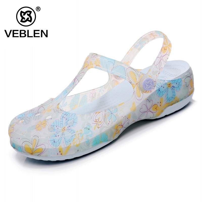 Dép nhựa nữ đế xuồng cao 4cm