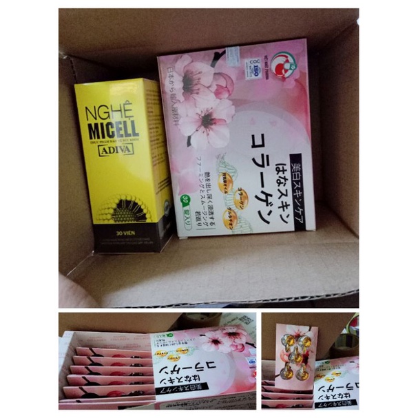 NGHỆ MICELL ADIVA [Hộp 14_30 viên] Giải pháp hiệu quả cho người đau dạ dày tặng 2 vĩ 12 viên collagen bội 30 viên