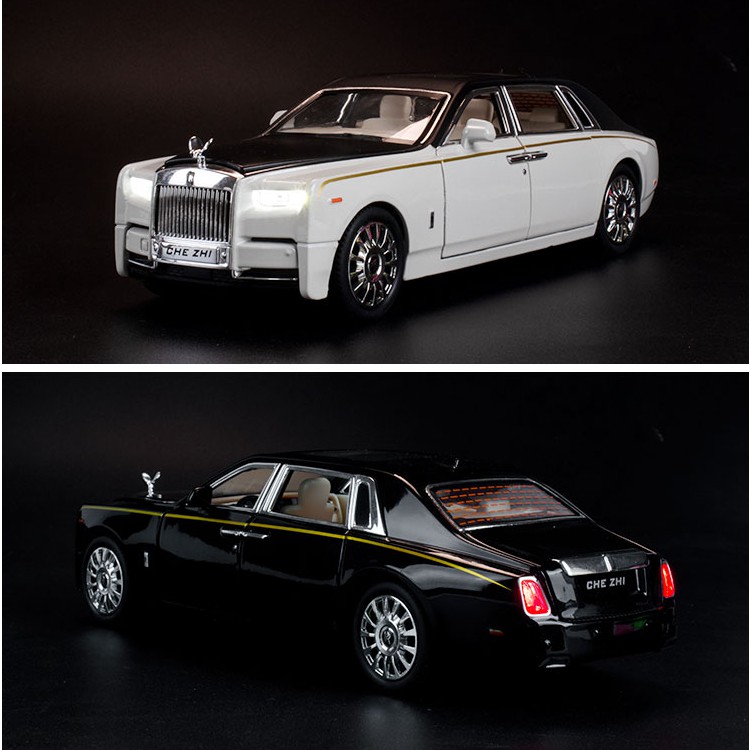 Mô hình xe Rolls Royce Phantom VIII  tỷ lệ 1:24 hãng Chezhi