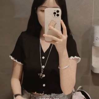 [VIDEO UNBOX] ÁO CROPTOP LEN LAYER LIỀN (sẵn)