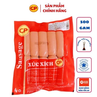 [Siêu Ngon] Xúc Xích CP Vealz 10 cây/ Vealz 9 cây/gói 500g Chính Hãng Không Hàn The Ship Hà Nội