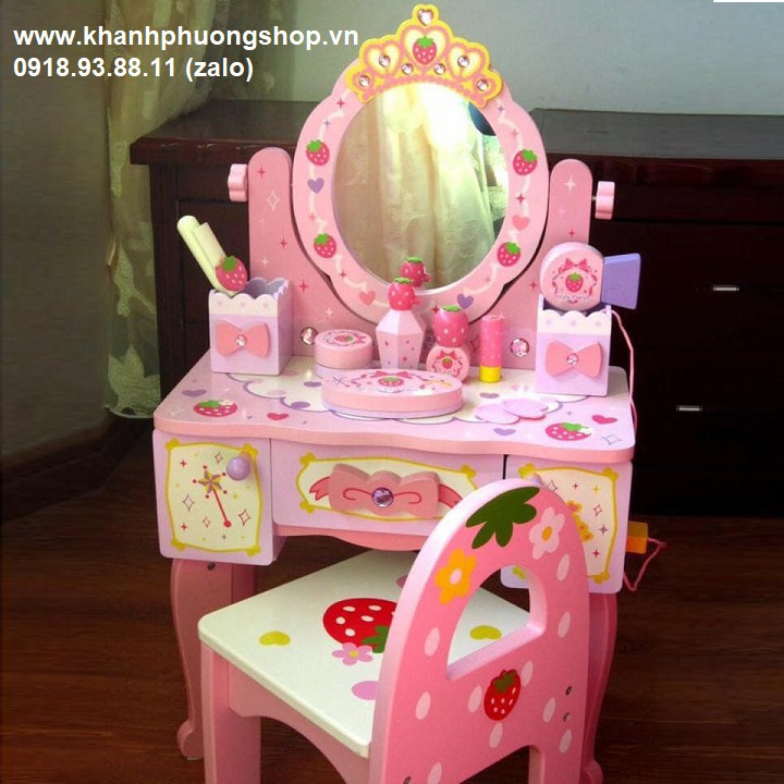 Bộ bàn trang điểm cho bé gái - bàn trang điểm cho bé gái
