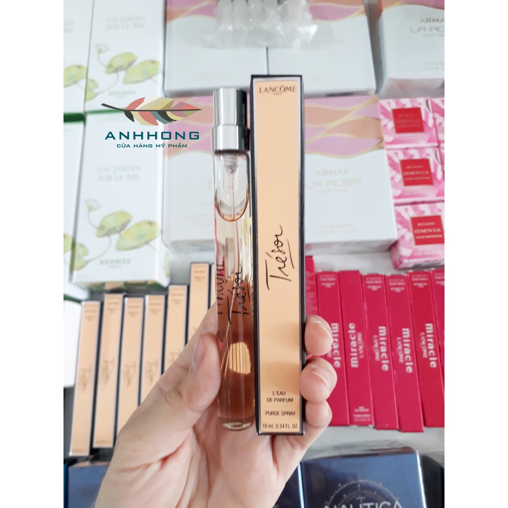 [Mini] Nước Hoa Lancome Tresor L’Eau De Parfum - 10ml Dạng Xịt