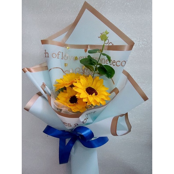 Hoa sáp hướng dương 3 b