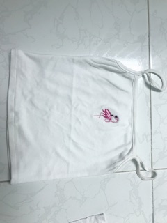 Áo croptop libe rubies pull&bear