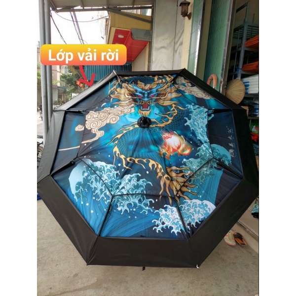 ô câu cá 2 tầng dài 2m4 hàng loại 1 hình rồng bay cao cấp vip bdshad8