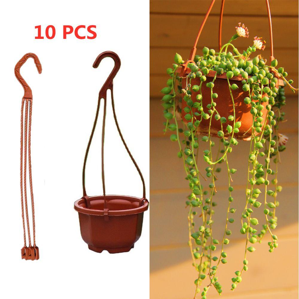 Bộ 10 Móc Treo Chậu Cây 42cm Trang Trí Ban Công