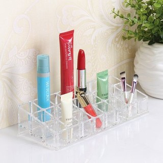 [ Loại dày ] Khay đựng son 24 ô thấp