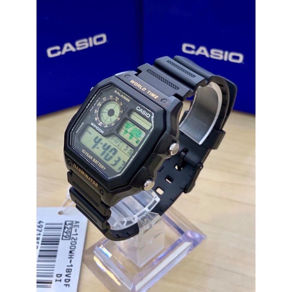 Đồng Hồ Nam Casio Dây Cao Su 🍁FREESHIP🍁 Giảm 50k Khi Nhập Mã [CASIONAM] Đồng Hồ Casio Chính Hãng