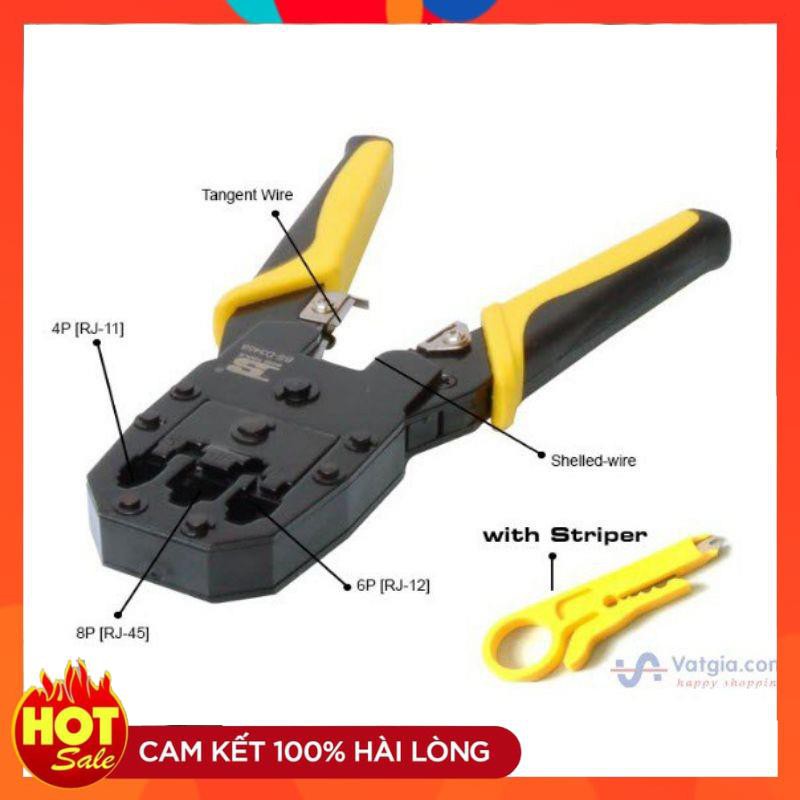 [Chính hãng] KÌM bấm dây mạng BOSI xịn chuẩn thép hợp kim độ bền cực cao