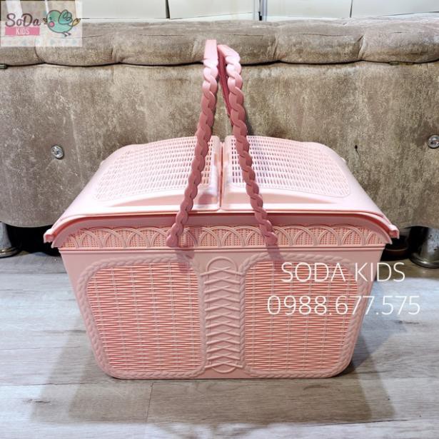 XẢ KHO GIỎ NHỰA ĐỰNG ĐỒ ĐI SINH