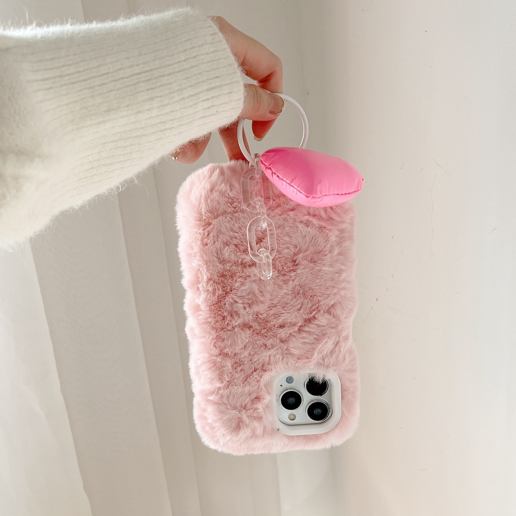 DOWNY Ốp Điện Thoại Tpu Mềm Phủ Lông Chống Sốc Bảo Vệ Camera Cho iPhone 14 13 12 11 Pro Max Plus