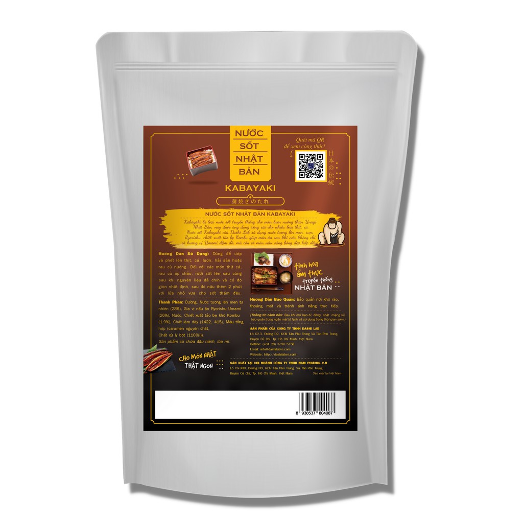 Combo Party nướng thả gia (1 túi Kabayaki 1kg, 1 chai Asazuke 340g)