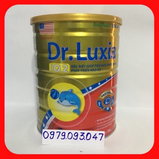 Sữa bột Dr. Luxia 2 lon 900g ( date: 10/2022)