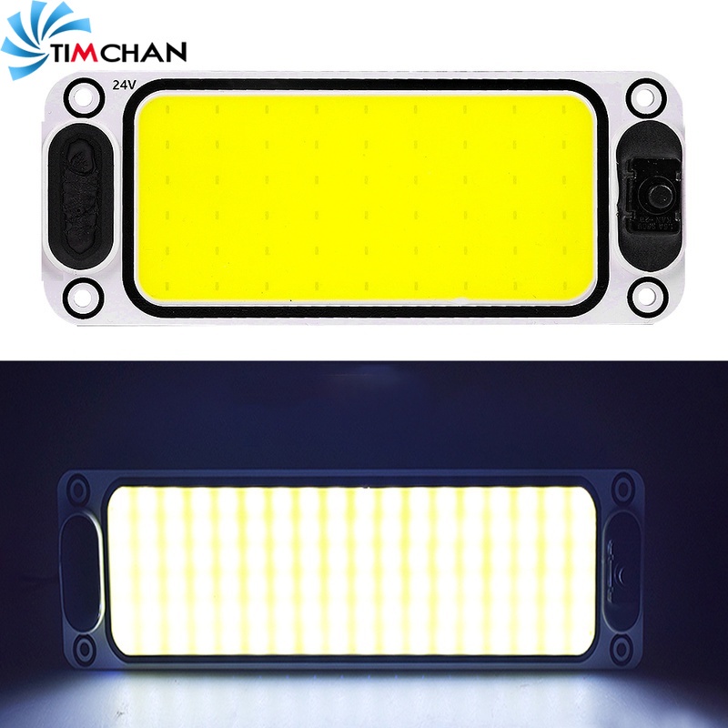 Bóng Đèn Led Cob 12/24V 16W Siêu Sáng Chống Nước Trang Trí Nội Thất Xe Hơi