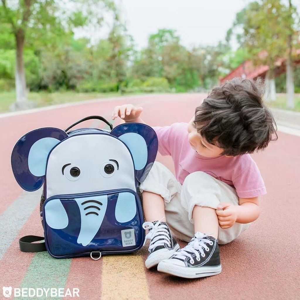 Balo Beddybear  cho bé trai gái học mẫu giáo, mầm non từ 2 đến 5 tuổi chính hãng Beddy Bear, chất liệu nhẹ an toàn