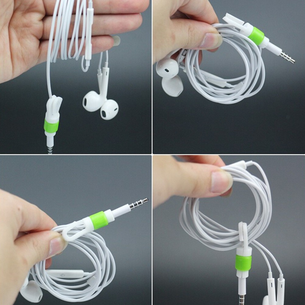 Set 2 Phụ Kiện Bảo Vệ Dây Cáp Tai Nghe Chống Đứt Gãy