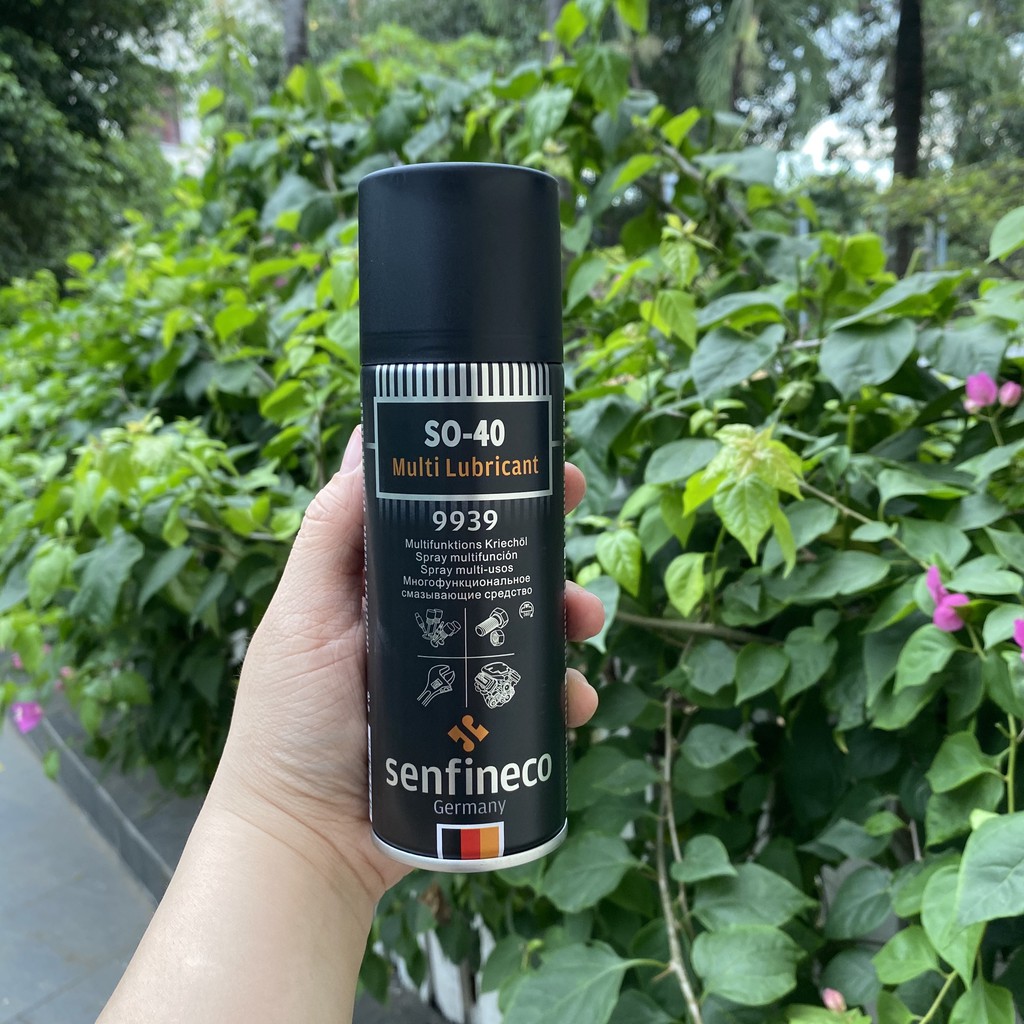 Bôi Trơn, Làm Sạch và Bảo Vệ Bề Mặt Chi Tiết Senfineco 9939 - 200ML SO-40 Multi Lubricant, Hàng Chính Hãng
