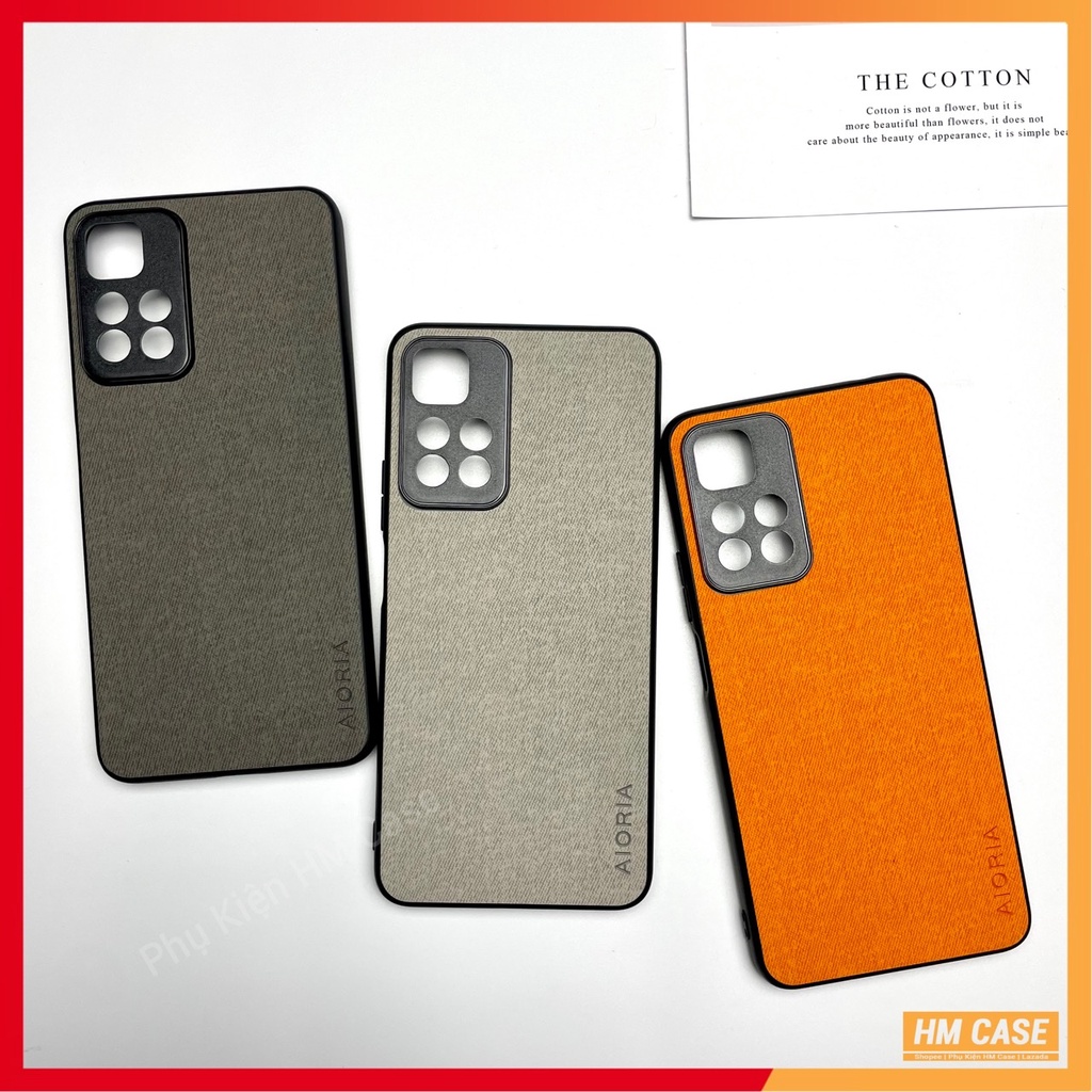 Ốp Lưng Redmi Note 11 / 11S / Note 11 Pro / Note 10 / 10S / 10 Pro / Note  9s / 9 Pro, Da PU, Chính hãng AIORIA