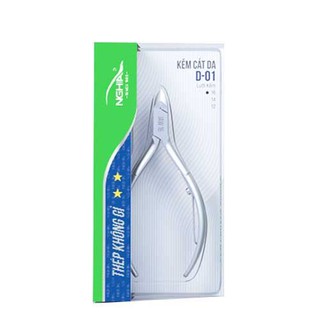 Kềm cắt da kềm Nghĩa Cuticle Nipper D01 Mũi 16
