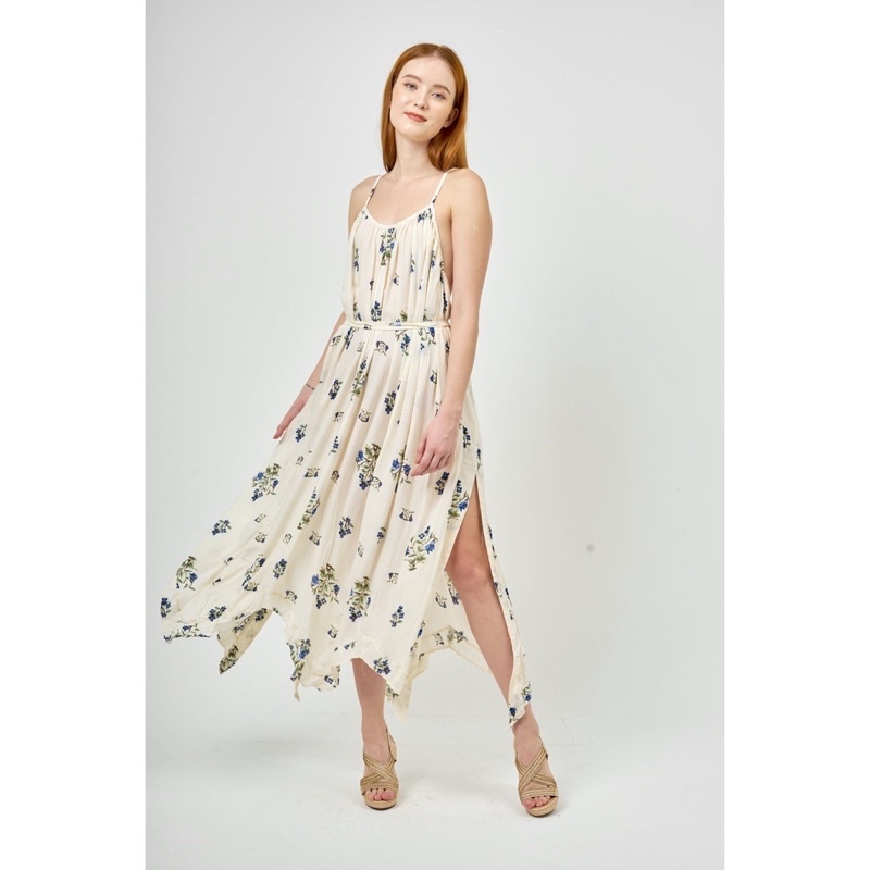 Đầm maxi, hở lưng Free people new