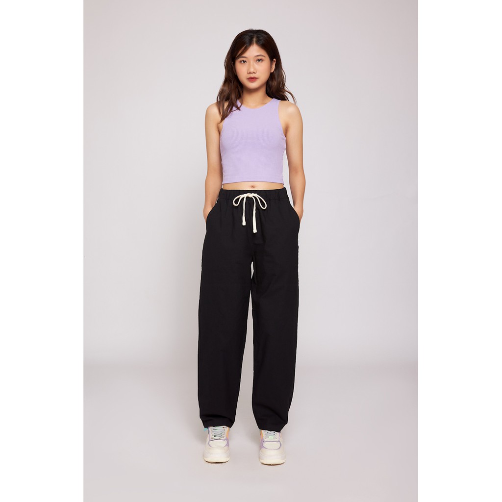 Áo Ba Lỗ Croptop Nữ BOO 100%Cotton Dáng Ôm Nhiều Màu Trendy Cá Tính