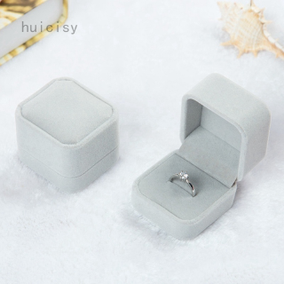 Hộp Đựng Nhẫn Đính Hôn Bằng Nhung Thanh Lịch