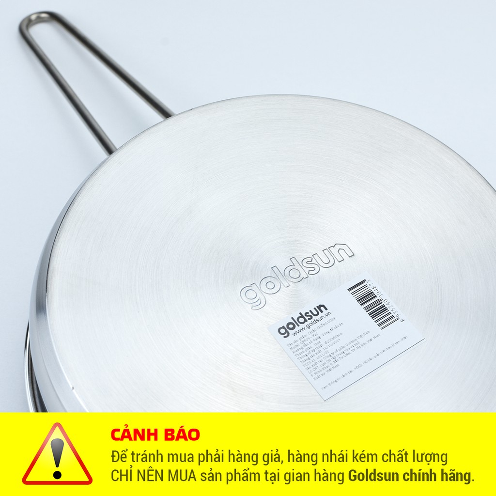 Chảo inox chống dính Goldsun GPP09-F20 Hàng chính hãng