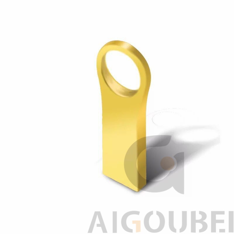 Ổ USB flash kim loại với tốc độ cao Ổ flash USB kim loại Vòng tròn lớn 1GB 2GB 4GB 8GB 16GB 32GB 32GB 64GB 128GB USB Flash Drive 3 màu Có sẵn COD