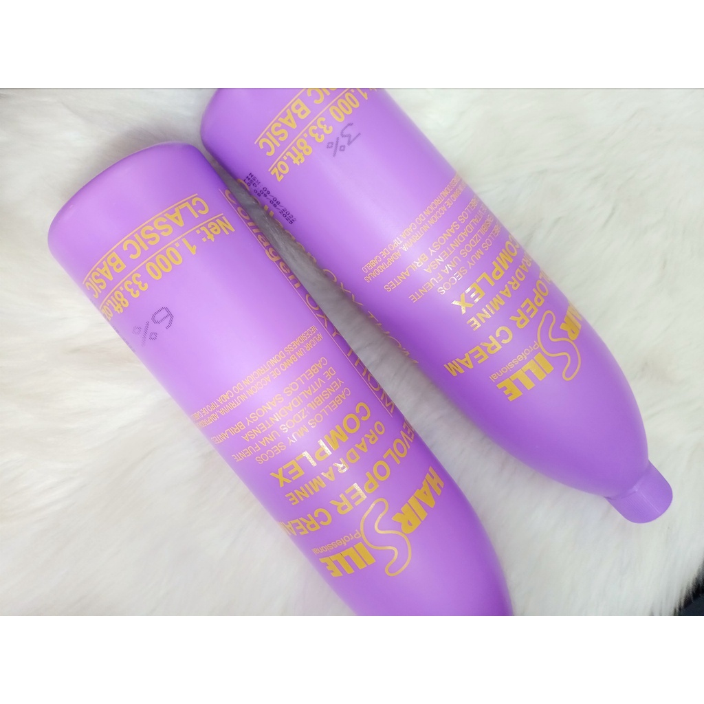 Oxy thơm trợ nhuộm Hair Sille 900ml