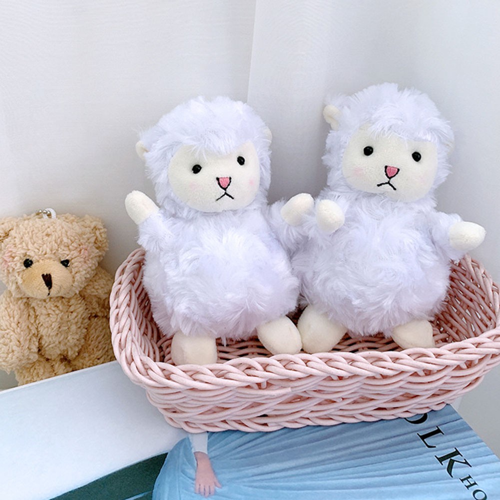 Móc khóa hình cừu bông đáng yêu