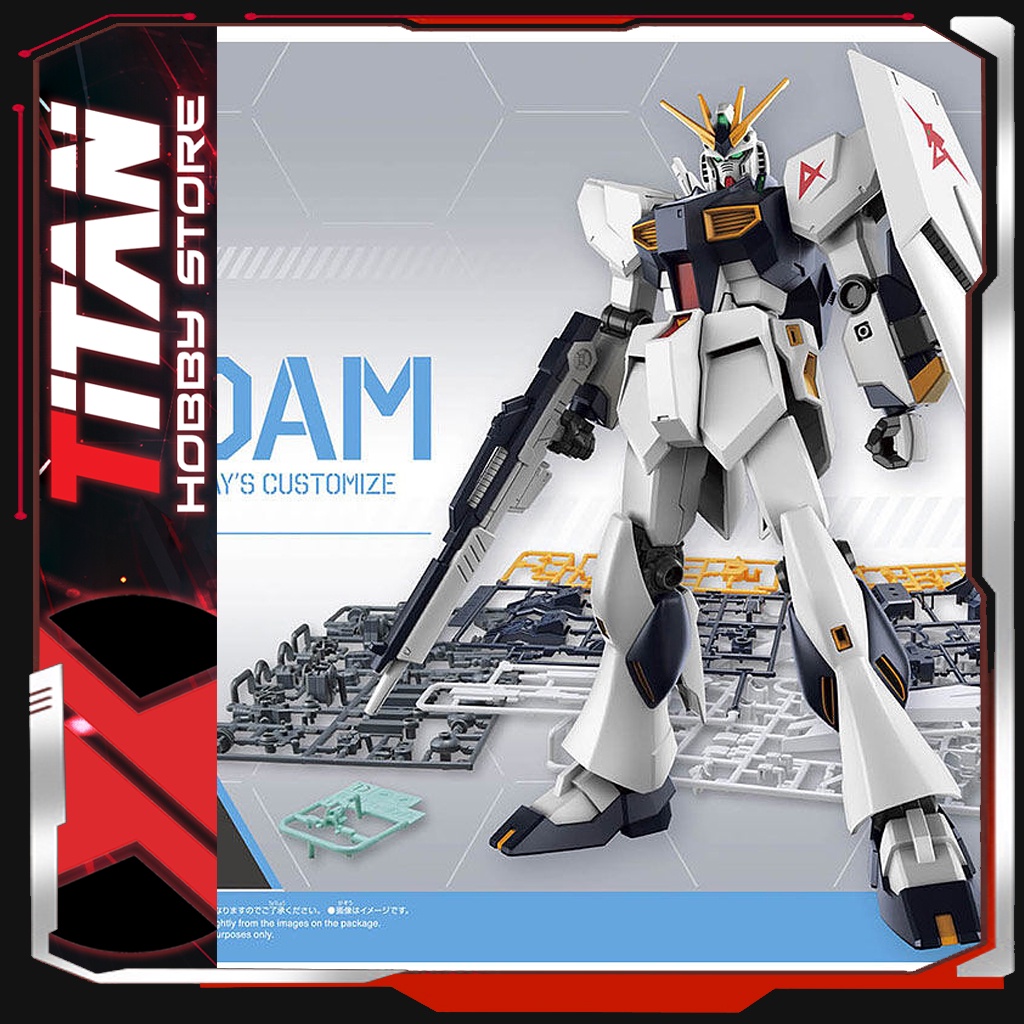 Mô hình lắp ráp Gunpla EG ENTRY GRADE 1/144 Nu V GUNDAM Gundam Bandai Japan