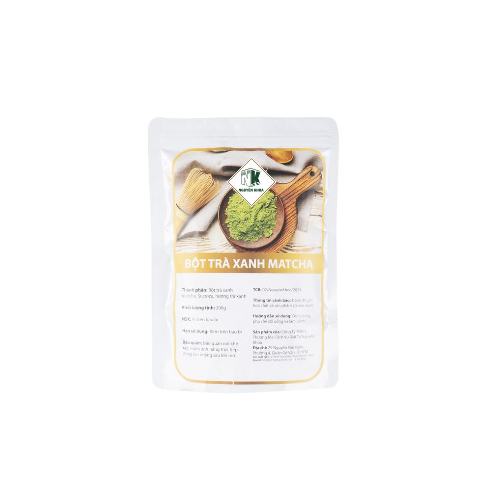Bột Matcha Trà Xanh Nguyên Khoa 500g