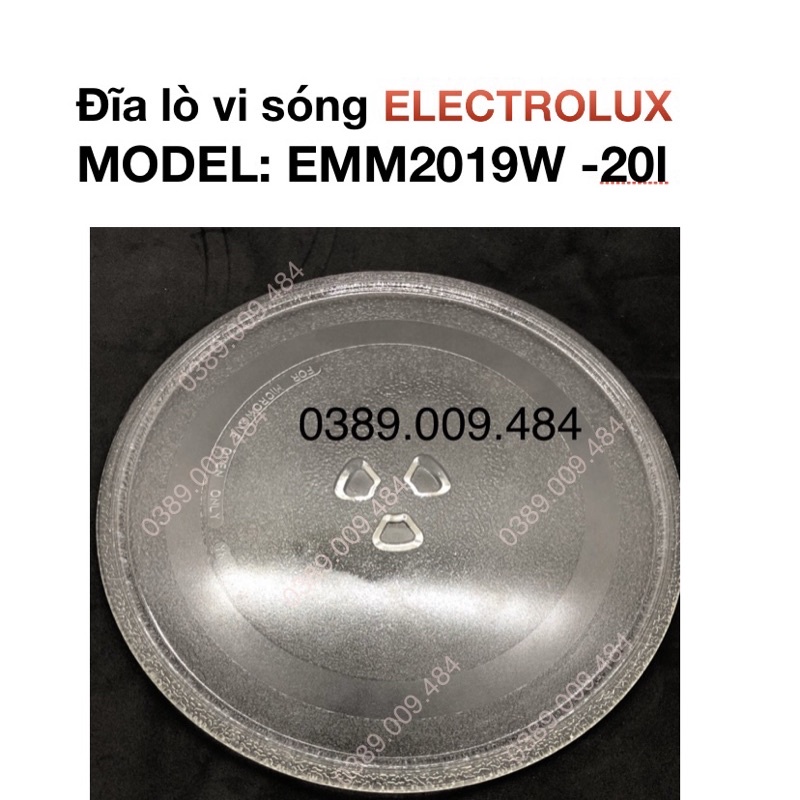 Đĩa lò vi sóng Electrolux EMM2019W -20 lít