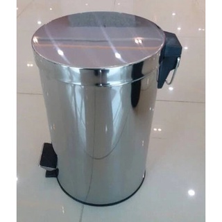 Thùng rác đạp chân inox