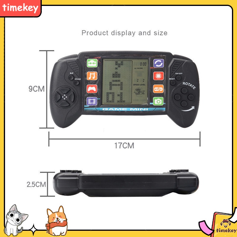 Máy chơi game xếp gạch cổ điển màn hình 3.5 inch 26 trò chơi