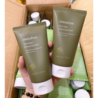🍀 Sữa Rửa Mặt Innisfree Olive Real Cleansing Foam (mẫu mới)