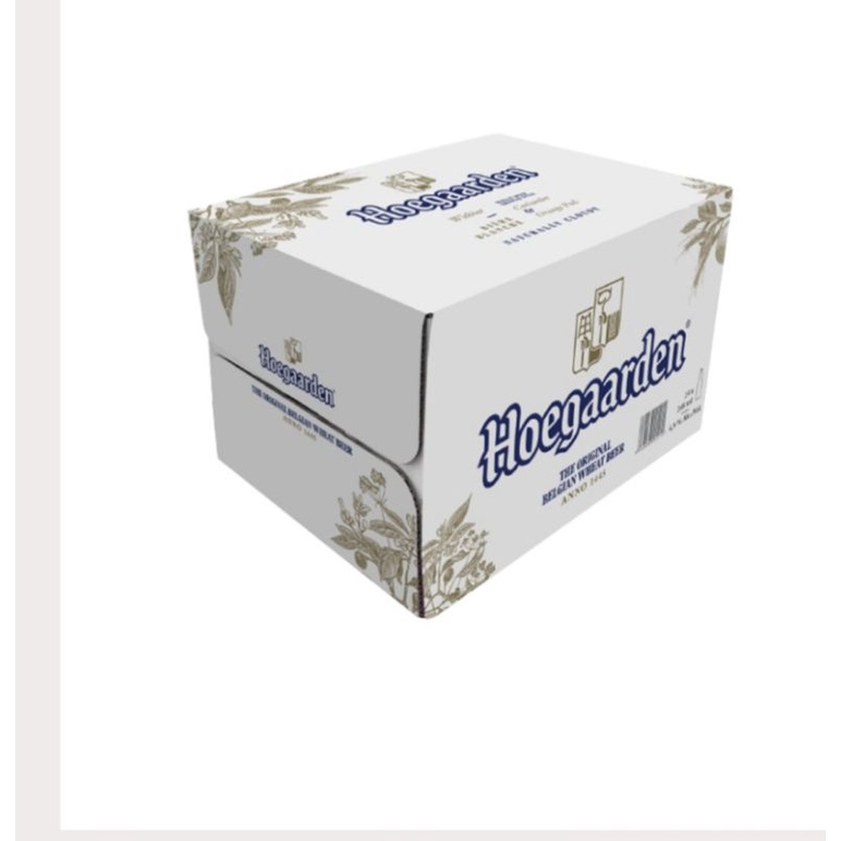 Bia hoegaaden white lon 500ml