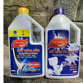 Chất thông cống Victory's Sifa999 thông bồn cầu cực mạnh và tiện dụng 700g / 800g / 1400g / 1600g cao cấp