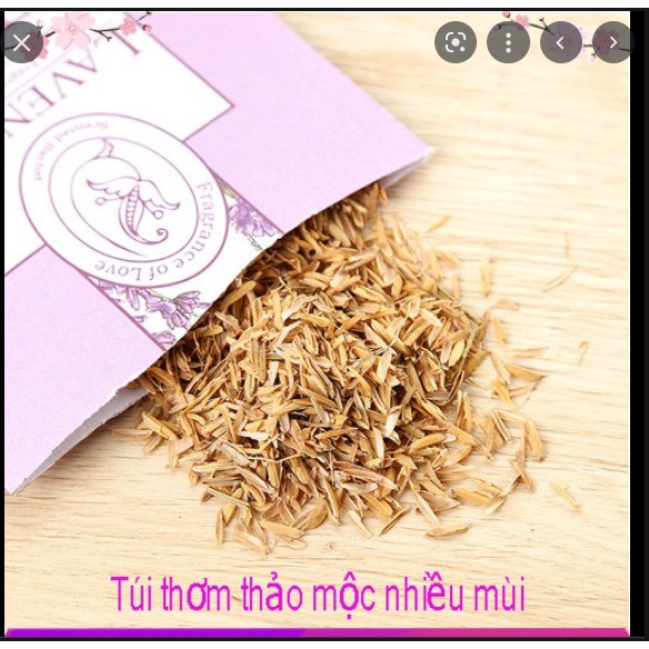 Túi Thơm Thảo Mộc Treo Tủ Quần Áo, Phòng Khách, Nhà Tắm, Tủ Giày Kèm Móc Treo