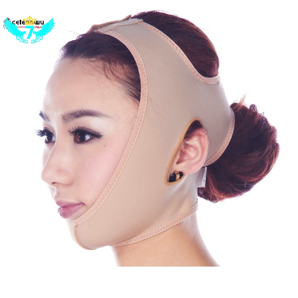(Hàng Mới Về) Mặt Nạ Nâng Cơ Mặt Tạo Cằm Chữ V Siêu Mỏng