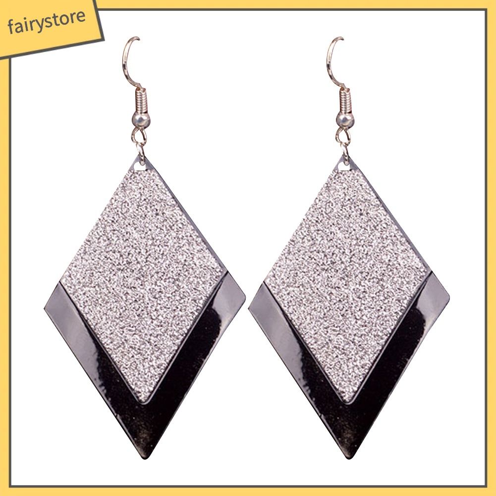 Khuyên tai kiểu dáng hình học thòi trang cho nữ