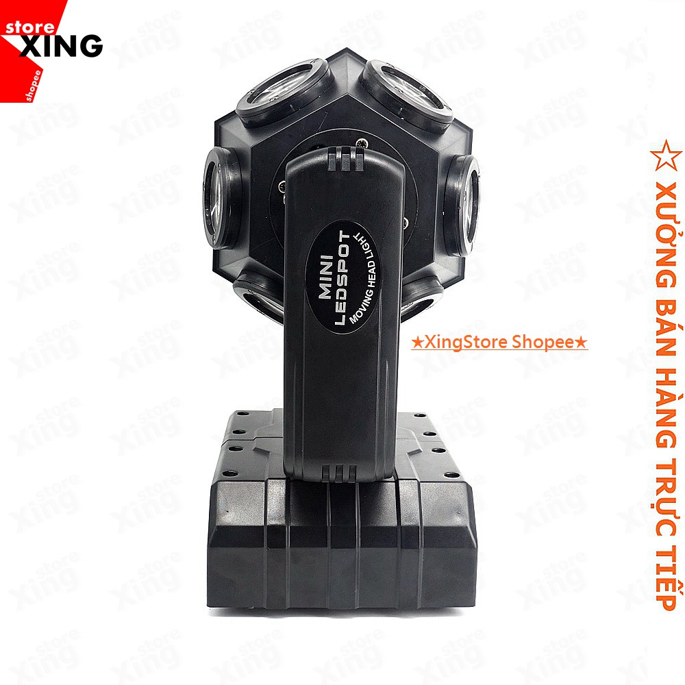 ĐÈN MOVING 12 MẮT 7 MÀU Đèn sân khấu