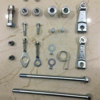 Bộ ốc trục cốt đùm trước sau xe DREAM  zin honda chính hãng